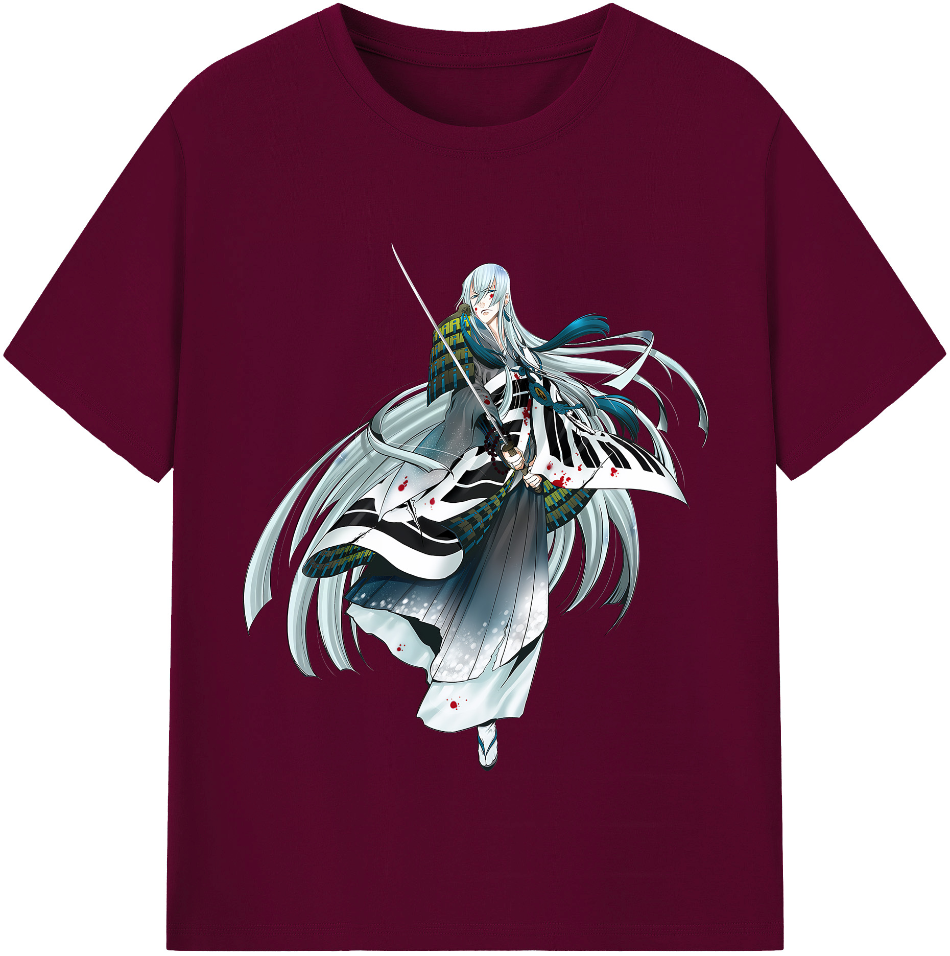 （画像用） 刀剣乱舞 Touken Ranbu レディースカジュアルプリントTシャツ（綿100％）